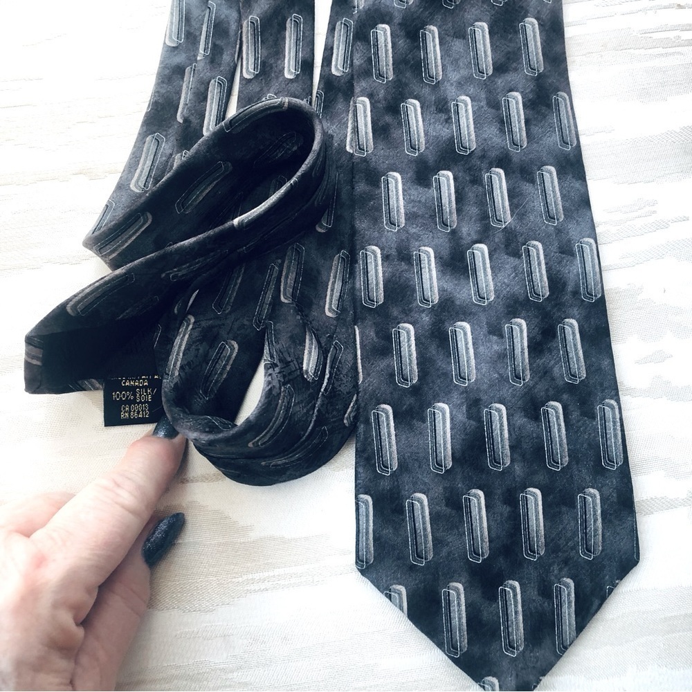 Christian Dior Monsieur Luxury Silk Tie Vintage